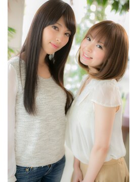 エヌアンドエーコンティ(N&A CONTi) レイヤーロング×ナチュラルストレート