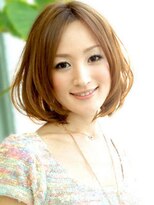 ミッシェル アフロート(michelle afloat)&nbsp;小顔効果絶大☆超キレイフォルムと超ツヤのラウンドCカット☆