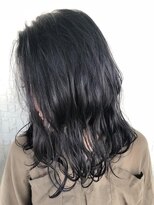 テラスヘア 新潟駅南(TERRACE hair)&nbsp;バイオレットアッシュ×ウェットウェーブ
