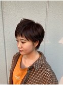 冬でも人気のコンパクトショート◎20代30代40代50代