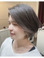 アルジェノ(al-lleno)&nbsp;パツふわボブxインナーハイライト