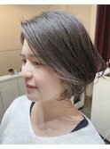 パツふわボブxインナーハイライト