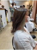 ハイライト＋インナーターコイズブルー