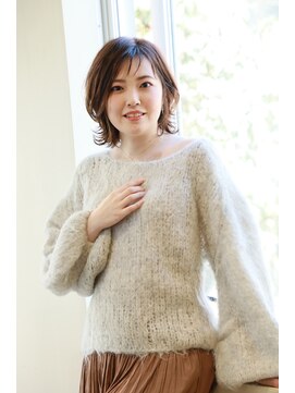 イチリン 市川店(ICHIRIN) ふんわりマッシュウルフボブ