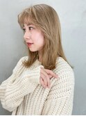 ベージュミディ_ホワイトグレージュネビージュ_ba385241