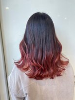 アンブルリュクス 中野(amble luxe) 【グラデーションカラー】【バレイヤージュ】【透明感カラー】