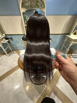 ロンド ストラーダ 心斎橋(Lond strada)&nbsp;シルキーベージュ×グレージュカラー【髪質改善/縮毛矯正】