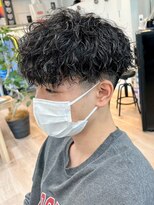 グッドタイムエフティフィフス 横浜西口(GoodTimes ft.fifth)&nbsp;ツイストパーマツイストスパイラルパーマツーブロック刈り上げ