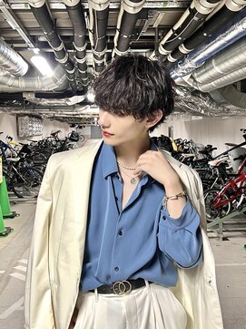 ゴールド 渋谷本店(GOALD) #マッシュウルフ 波巻きスパイラル 渋谷/メンズパーマ