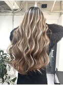 ライトブラウン×ブロンドハイライト/担当rui