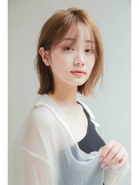 プアメリア 名古屋(Puamelia) レイヤーケアブリーチダブルカラーボブ_4404