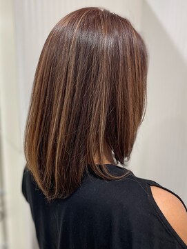 ヘアーサロンソシエ 海老名店 白髪ぼかし大人ショート大人ボブ30代40代50代60代海老名