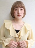 【buZonブゾン】レイヤーボブ×シアベージュ