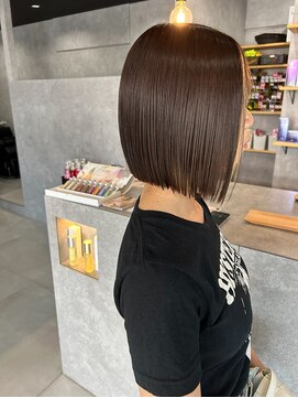 リル(LiLu) 大人可愛いインナーカラー☆ホワイトベージュ