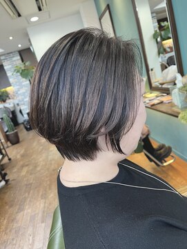 ロータスヘアーデザイン(Lotus Hair Design) 【lotus下枝】前下がりショート/小顔ショート/エアリーショート