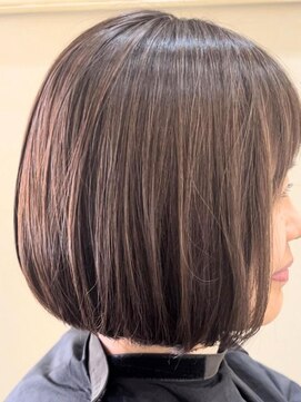 ヘア ジュレ ドゥ(hair jurer deux) 【ヘアジュレドゥ 松田】ヴァイオレットカラー~白髪ぼかし