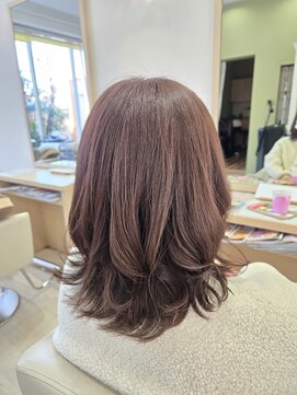 ヘアーズ 本店(HAIRZ) 《HAIRZ 》一原☆艶ビンクカラー！