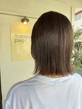 マルクパージュ(marque page) ベージュ