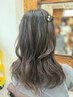 お出かけ前に！【Jr. STYLIST担当】前髪カット＋巻き髪アレンジ　￥4400
