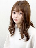 モカベージュ髪質改善カラーカットトリートメント2/池袋駅