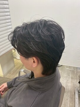 スムーズ 北千住(smoos’) 毛流れメンズマッシュウルフ