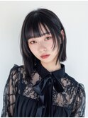 【KAIL仙台東口】姫カットレイヤーボブ×カット 20代 髪質改善
