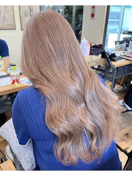 ベル 表参道Terrace(Belle) 1ブリーチでこの発色!?注目の透明感カラー◎