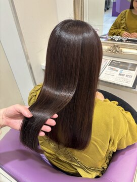 ハピネス 河原町店(Happiness) 京都美容室 髪質改善 レイヤーカット ブリーチなし 透明感カラー