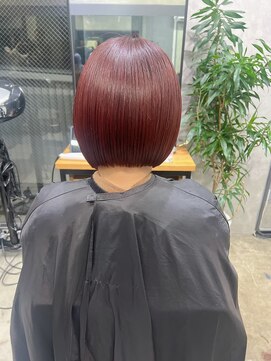 エイム(AiM) ボブ×ワインレッド