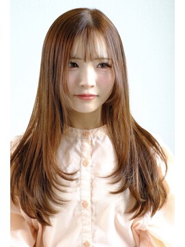 スリー スタンド(THREE STAND) 王道ナチュラルレイヤー/ロングレイヤー/美髪ストレート