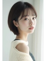 クリアリティ ヘアーサロン 京都駅前本店(clarity hair salon) 遠心顔さん向けショート