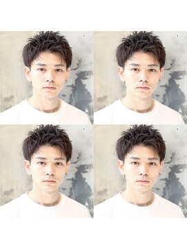 ウィールール 白石店(WE RULE) 【束感スパイキーショート】