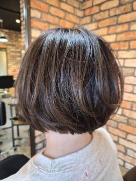 ニュアンスパーマボブ