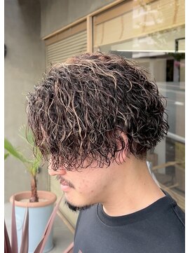 メンズギフト(men's GIFT) ツイストスパイラルパーマメンズパーマメンズカット