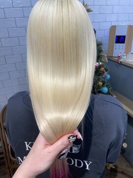 抜きっぱなしブロンド、髪質改善★ 1210