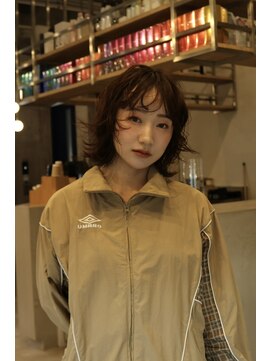 ボブ/レイヤーボブ/パーマ/ニュアンスパーマ/登戸/向ヶ丘遊園