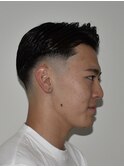 ローフェード+眉毛カット