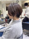 30代40代50代ショート白髪ぼかし銀座丸みくびれ井