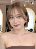 多毛さん向け韓国ボブ