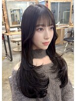 ヘアーサロン ソルト(hair salon SALT)&nbsp;韓国風くびれレイヤー☆