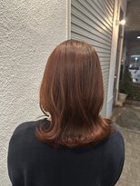 フレイムスヘアーアンドリラックス 西川口店&nbsp;ブリーチなし育てオレンジ