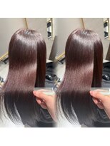 ミヨン 京橋店(miyon)&nbsp;国レイヤーカット×暗髪カラー×髪質改善