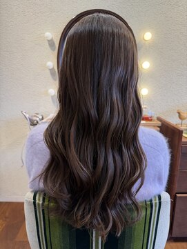 エルサフィロ キタハマ(el zafiro kitahama) 20×30×40代×透明感×艶感×髪質改善×ナチュラルブラウン