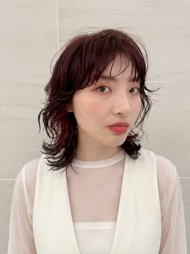 ピークアブー アヴェダ ギンザシックス(PEEK-A-BOO AVEDA GINZASIX) レイヤーウルフパーマ