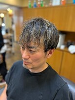 アズ 志村坂上店(A Z)&nbsp;【白髪が目立ちにくい】イケオジ金メッシュカラー