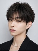ラウンドマッシュナチュラルマッシュシースルーマッシュ韓国へア