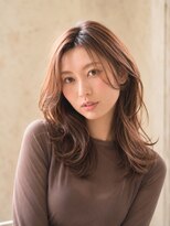 エイプリル(APRIL) 顔まわりレイヤーのくびれミディ