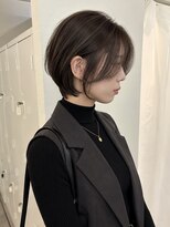 リト 四条 烏丸(riTo)&nbsp;ショートヘア大人スタイル暗めショートボブ髪質改善20代30代