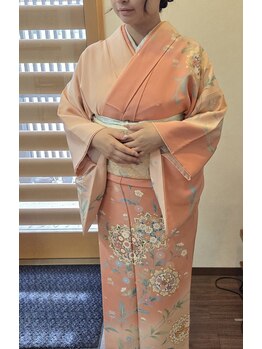 髪結 来羅の写真/早朝営業時間外でも承ります。浴衣着付承ります★大切な日の着付けはプロの技術で着崩れせず華やかに◎ 