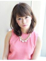 《AFLOATディル裕二朗》ナチュラルで大人可愛いセミディ